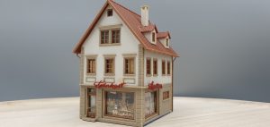 faller b 258 wohnhaus mit laden