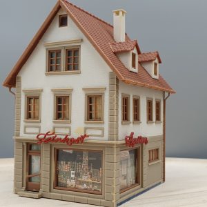 faller b 258 wohnhaus mit laden