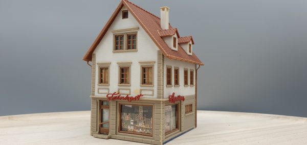 faller b 258 wohnhaus mit laden