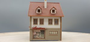 faller b 258 wohnhaus mit laden