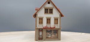 faller b 258 wohnhaus mit laden