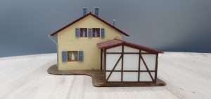 faller 25201 wohnhaus mit stellplatz