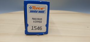 roco 1546 magirus kipper "fa. schwarz"