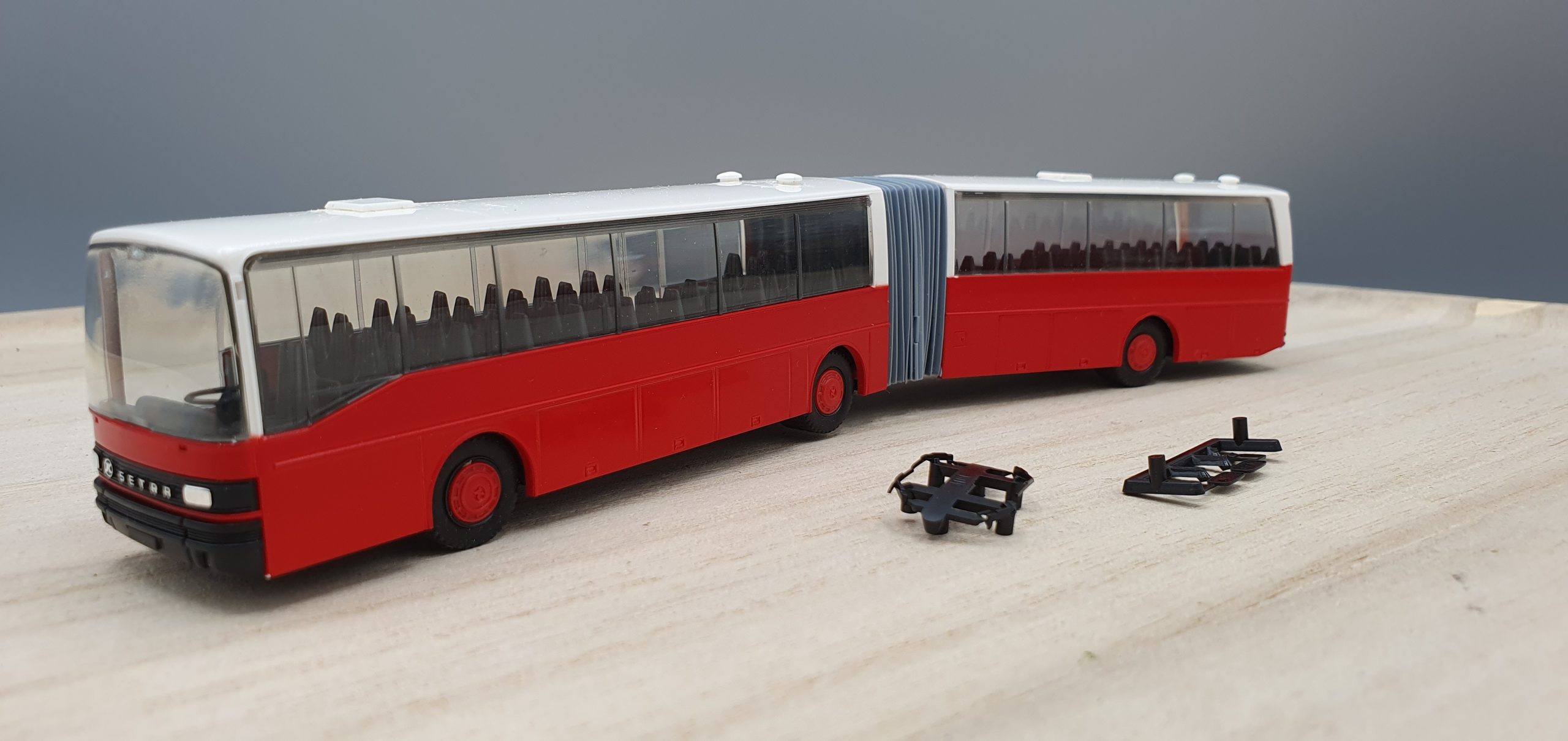 herpa kässbohrer, setra gelenkbus herpa kässbohrer, setra gelenkbus