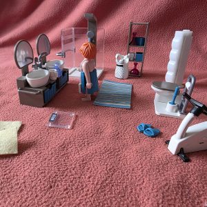 playmobil 9268 modernes badezimmer mit funktionierendem licht